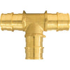 Conbraco 3/4 In. x 3/4 In. x 3/4 In. Barb Brass PEX Tee, Type A (5-Pack)