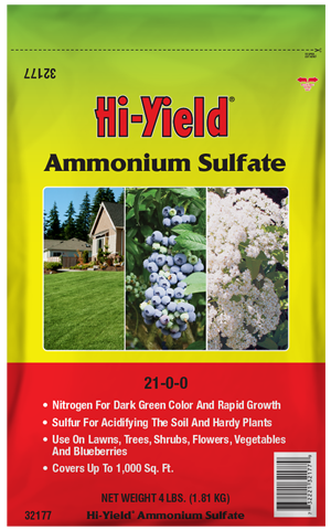 Hi-Yield Ammonium Sulfate Fertilizer 21-0-0