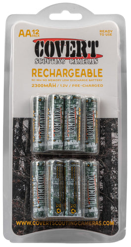 Covert Scouting Cameras 5113 AA Battery NiMH 2300 mAh 12 Pack