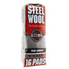 Homax® Steel Wool, Coarse, GRADE #3, 16 Pads