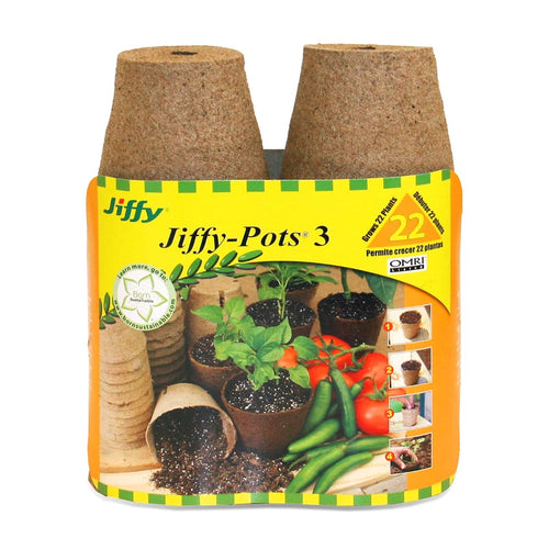 Ferry-Morse Jiffy-Pots Organic Seed Starting Biodegradable Peat Pots