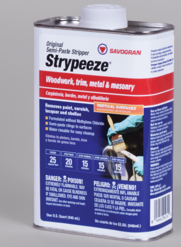 Savogran Paint and Varnish Remover Original Semi-paste Strypeeze®