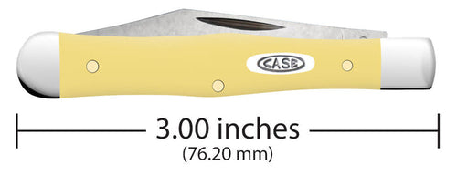 Case Smooth Yellow Synthetic Small Swell Center Jack