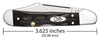 Case Jigged Buffalo Horn Mini CopperLock®