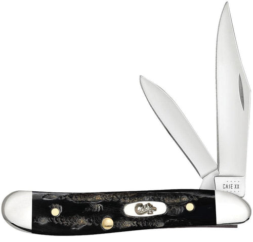 Case Jigged Buffalo Horn Peanut