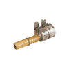 Landscapers Select Hose Mender with Clamps Male Brass