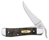 Case Smooth Black Curly Oak Wood RussLock