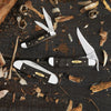 Case Smooth Black Curly Oak Wood RussLock