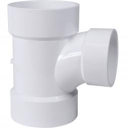 Genova Products Sch. 40 PVC-DWV Reducing Sanitary Tee