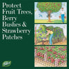 Dalen BIRD-X Protective Black Mesh Netting For Fruit Trees & Berry Bushes