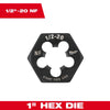 Milwaukee SAE 1 Hex Threading Dies