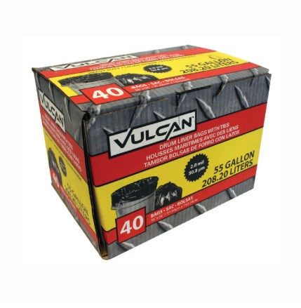 Vulcan Drum Liner Poly Black