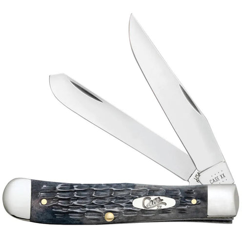 Case Knives Pocket Worn® Crandall Jig Gray Bone Trapper