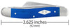 Case Knives Smooth Blue G-10 Medium Stockman with XX Diamond Shield