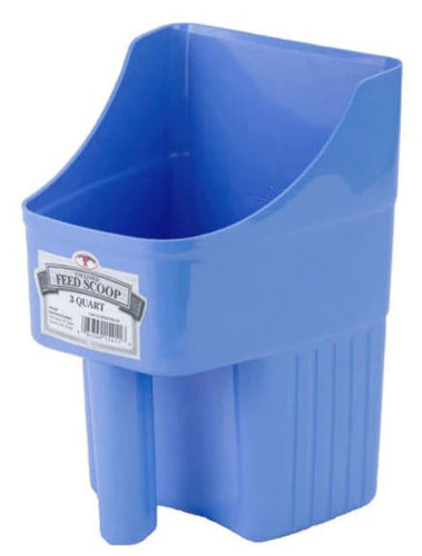 Little Giant 3 Quart Plastic Enclosed Feed Scoop