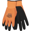Kinco HydroFlector™ Lined Waterproof Hi-Vis Orange Thermal Knit Shell & Double-Coated Latex