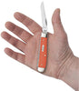 Case Knives Orange Synthetic Mini Trapper