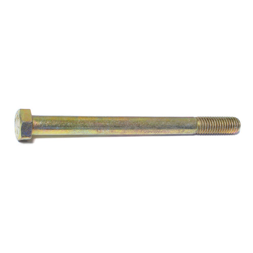 Monster Fastener Zinc Plated Grade 8 Steel Coarse Thread Hex Cap Screws