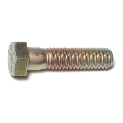Monster Fastener Zinc Plated Grade 8 Steel Coarse Thread Hex Cap Screws