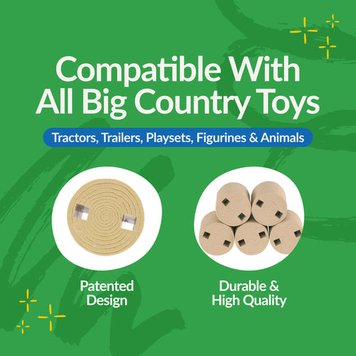 Big Country Toys Hay Bales - Set of 5