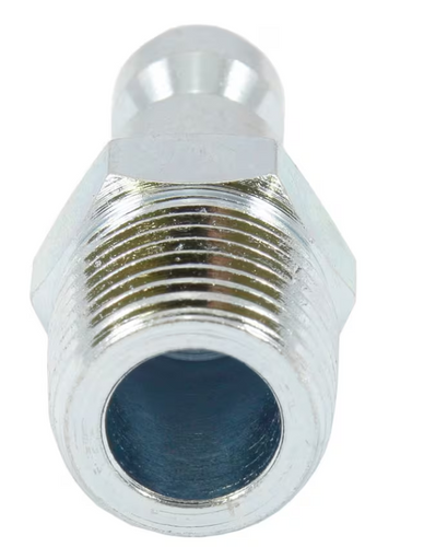 Forney Industries, Inc. Tru-Flate Style Plug, 1/4 in x 3/8 in MNPT