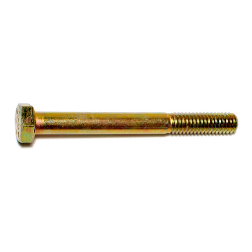 Monster Fastener Zinc Plated Grade 8 Steel Coarse Thread Hex Cap Screws