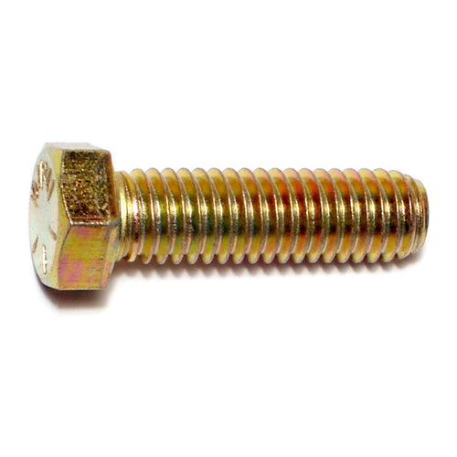 Monster Fastener Zinc Plated Grade 8 Steel Coarse Thread Hex Cap Screws