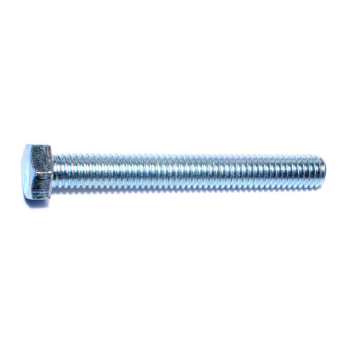 Monster Fastener Zinc Plated Steel Coarse Full Thread Hex Head Tap Bolts