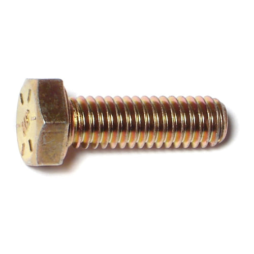 Monster Fastener Zinc Plated Grade 8 Steel Coarse Thread Hex Cap Screws