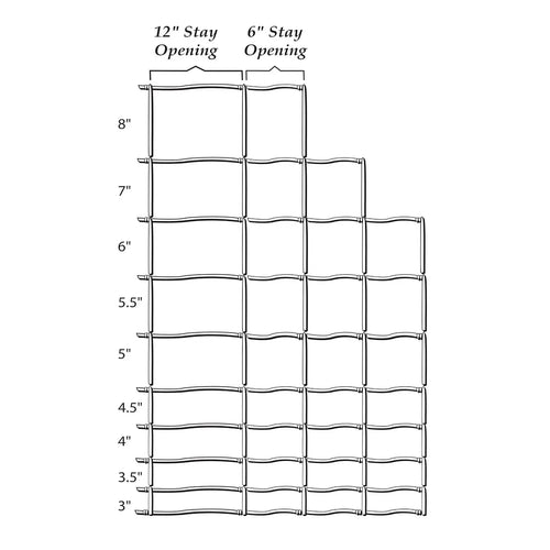 OKBRAND Premium Hinge-Joint Field Fence