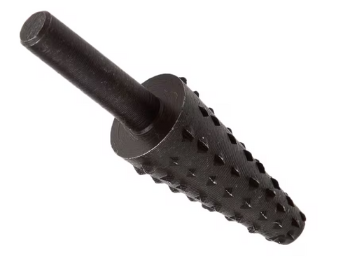 Forney Rotary Rasp, Conical Shaped, 1-3/8 in x 5/8 in x 1/4 in