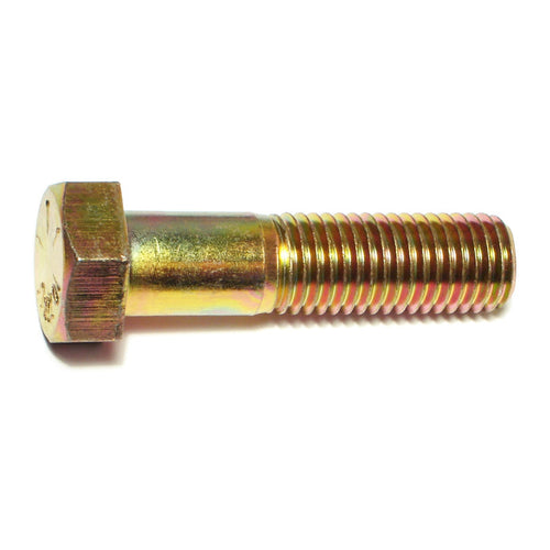 Monster Fastener Zinc Plated Grade 8 Coarse Hex Cap Screws