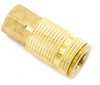 Forney Aro Style Coupler/Plug Set, 1/4 in