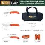AccuSharp AccuSharp® 6-Piece Processing Kit (738C)