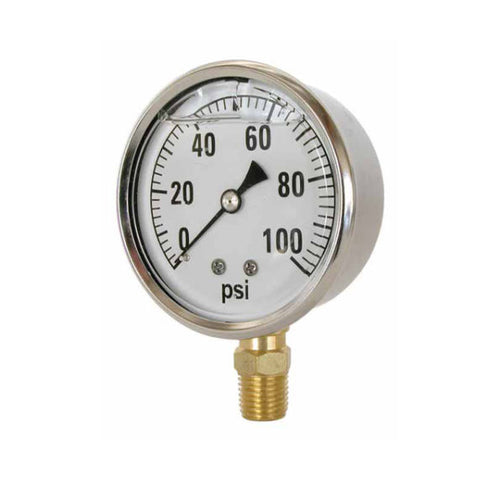 Valley Industries 41 Series OEM Gauges Liquid Filled Pressure Gauge