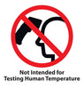 General Tools 8:1 Scanning Infrared Thermometer with Tricolor Light Panel