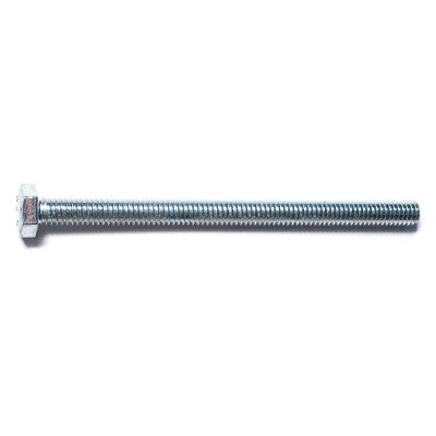 Monster Fastener Zinc Plated Steel Coarse Full Thread Hex Head Tap Bolts