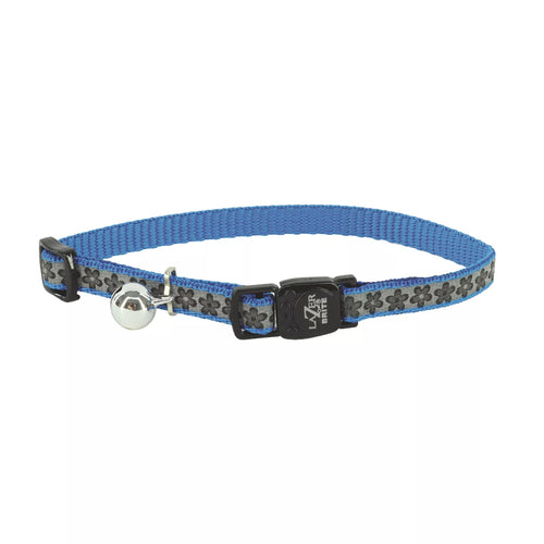 Coastal Pet Products Lazer Brite Reflective Adjustable Breakaway Cat Collar