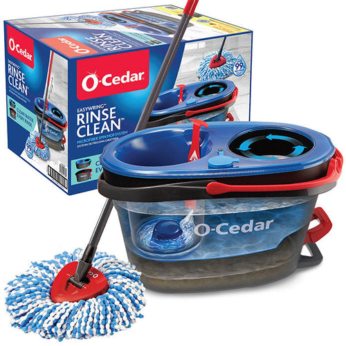 O-Cedar RinseClean™ Spin Mop & Two Bucket System