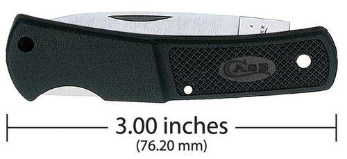 Case Black Case Caliber® Synthetic Lockback