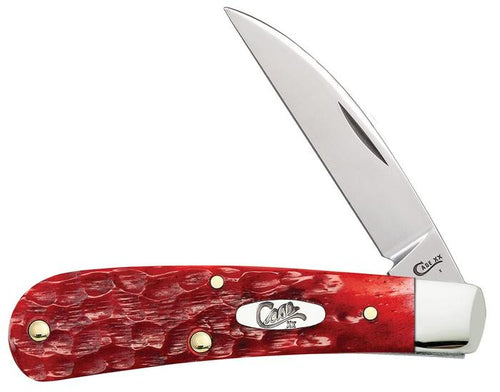 Case Dark Red Bone Standard Jig Chrome Vanadium Sway Back