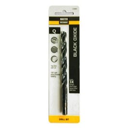 Drill Bit, Letter Q, Black Oxide